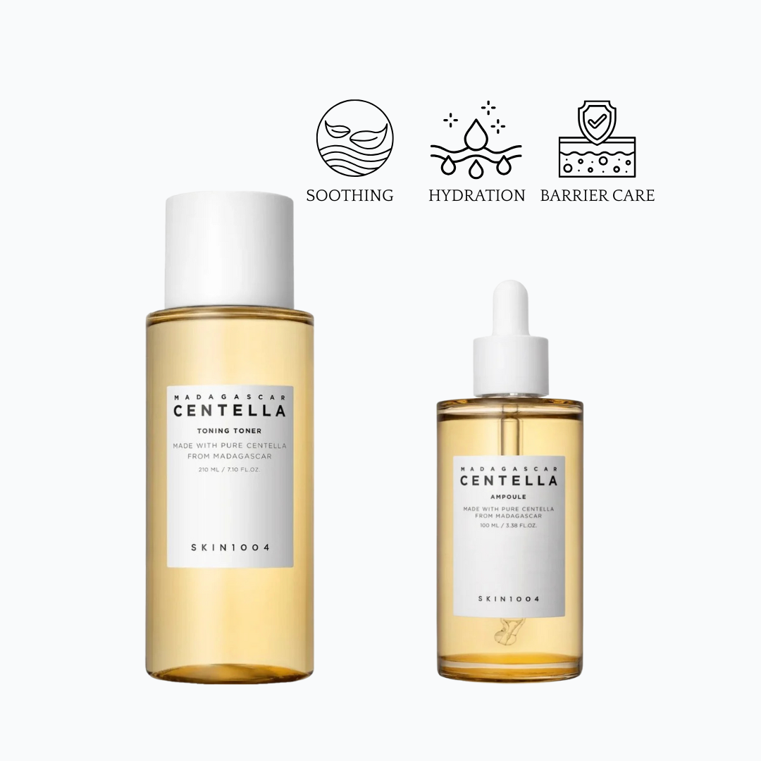 Madagascar Centella Bundle: Toner + Ampoule