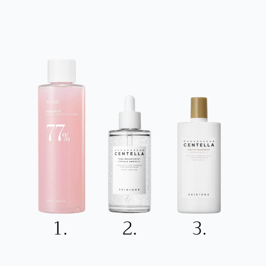 Makellose Haut – 3 Schritte