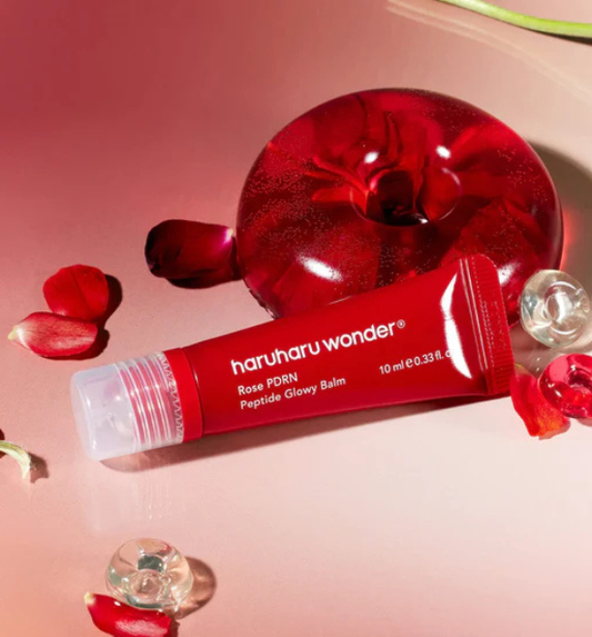 Rose PDRN Peptide Glowy lip balm