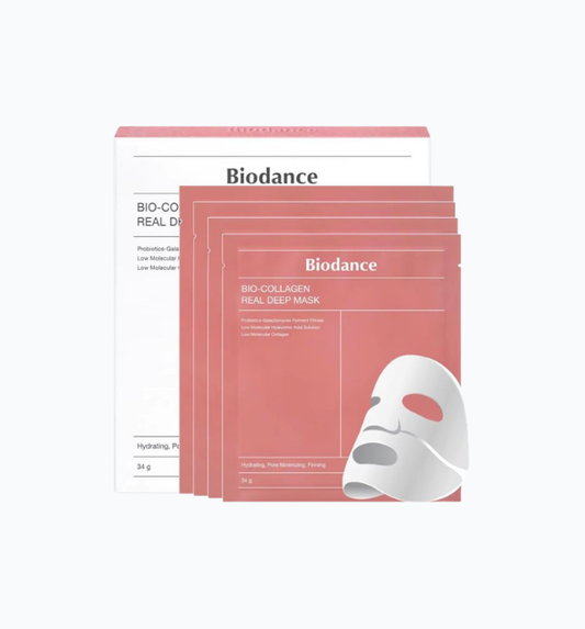 x4 PACK: Bio Collagen Real Deep Mask