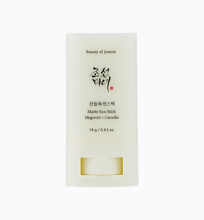 Matte Sun Stick: Mugwort + Camilia (spf 50+ Pa++++)