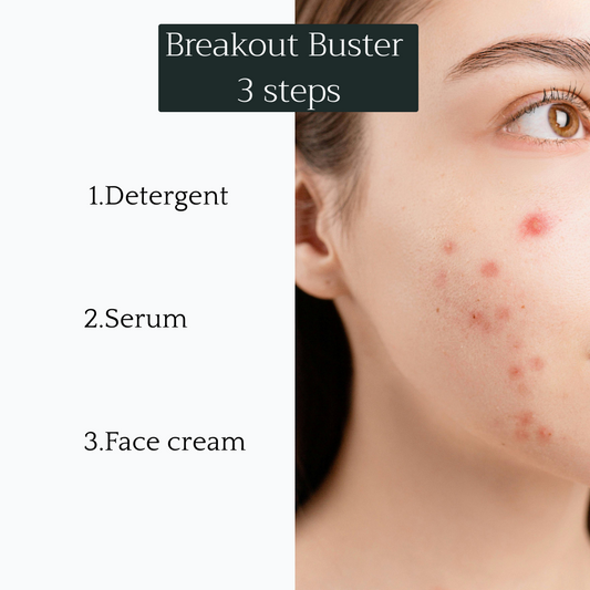 Stop acne - 3 step