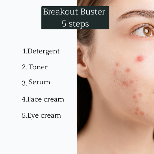 Stop acne - 5 step
