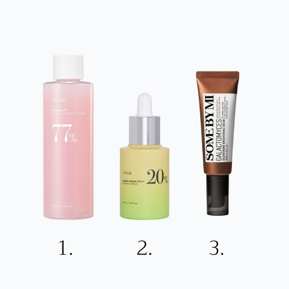 Strahlende Haut – 3 Schritte