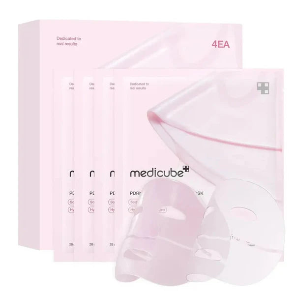 MEDICUBE Collagen Wrapping Mask + x4 PDRN Pink Collagen Gel Mask