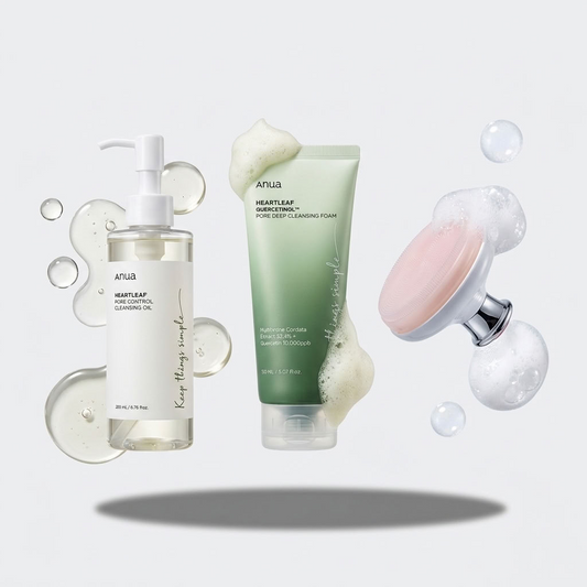Double Cleansing für Vergrößerte Poren