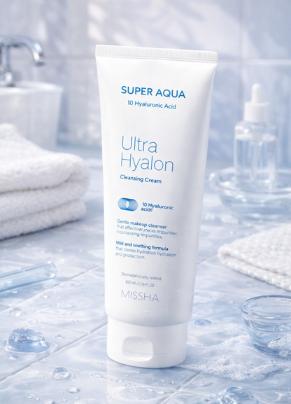 Super Aqua Ultra Hyalron Cleansing Foam