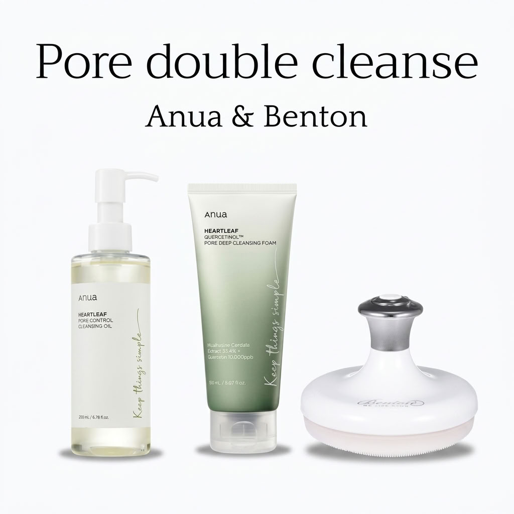 Double Cleansing für Vergrößerte Poren