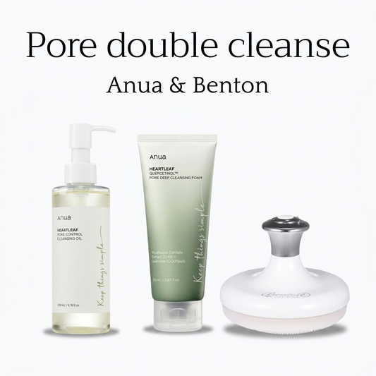 Double Cleansing für Vergrößerte Poren